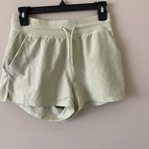 Lime green lounge shorts